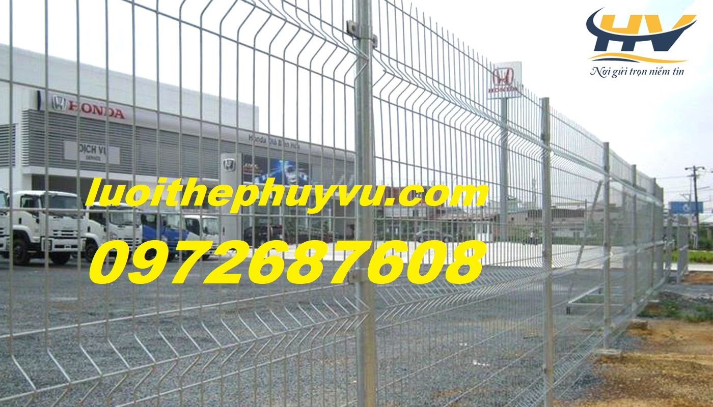 Hàng rào mạ kẽm, lưới hàng rào phi5 ô 50x200, phi5 ô 60x200