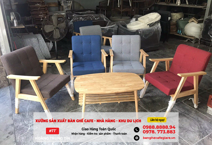 (Phú Nhuận) Bộ bàn ghế sofa cao cấp cho văn phòng