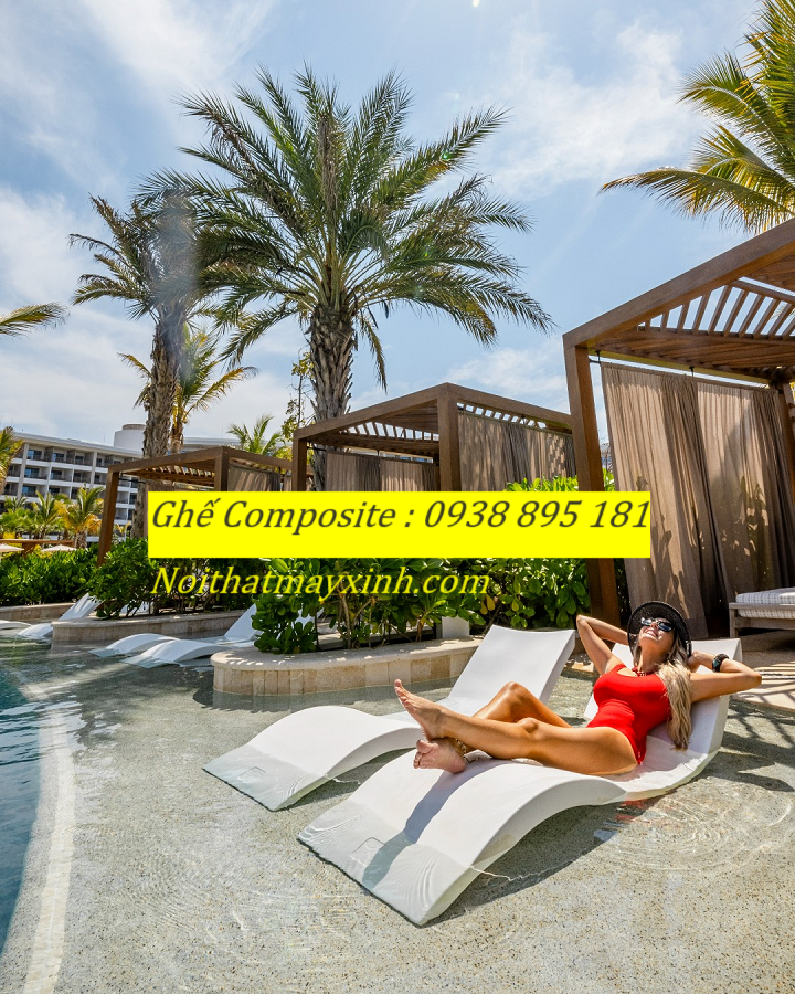 Xưởng ghế hồ bơi composite giá rẻ tại hcm