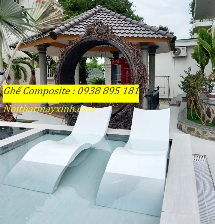 Xưởng ghế hồ bơi composite giá rẻ tại hcm
