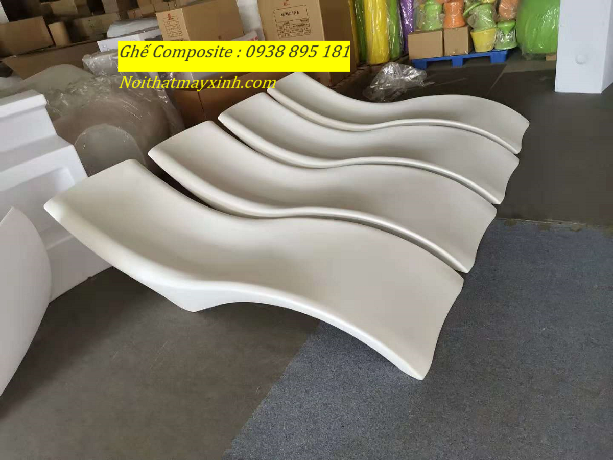 Xưởng ghế hồ bơi composite giá rẻ tại hcm
