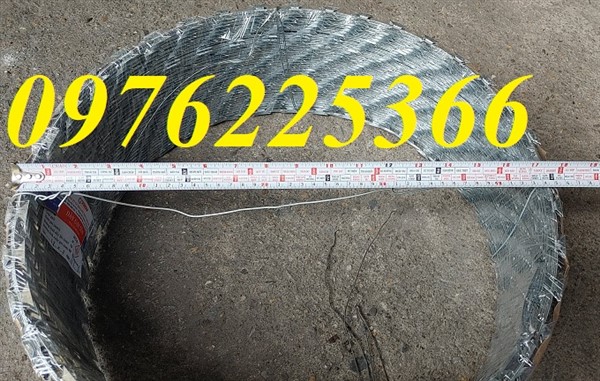 Đại lý phân phối dây thép gai ,dây kẽm gai hình dao giá rẻ
