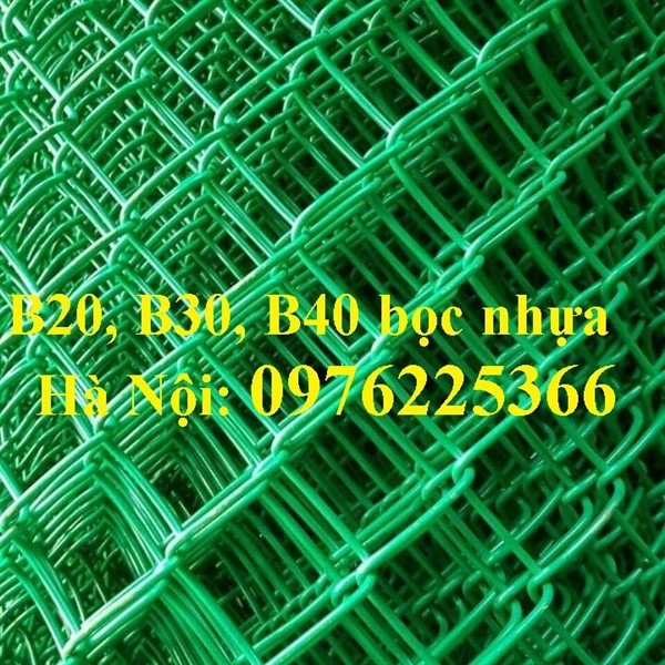 Lưới B40 bọc nhựa làm hàng rào/Hàng rào lưới B40 bọc nhựa