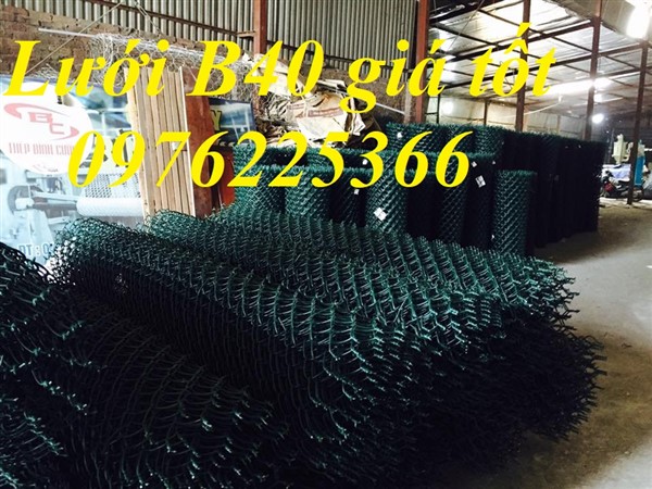 Lưới B40 bọc nhựa làm hàng rào/Hàng rào lưới B40 bọc nhựa