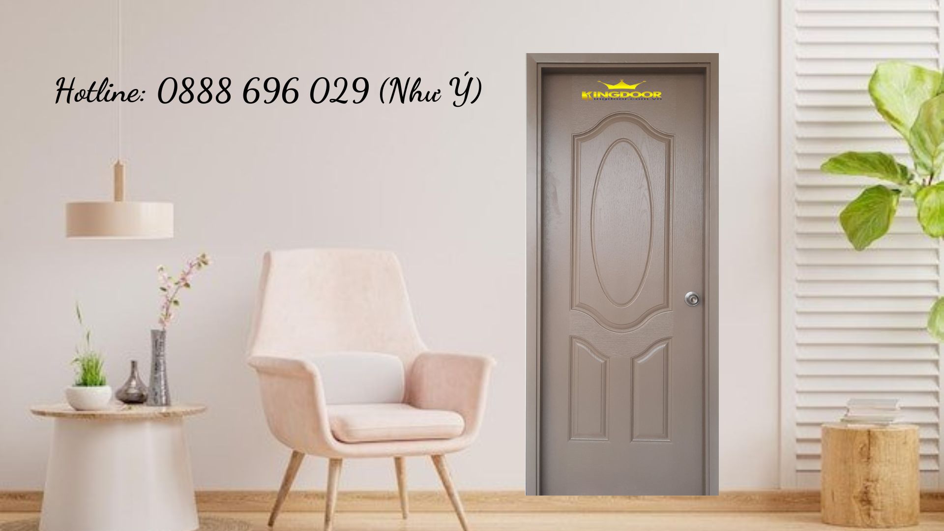 Báo giá cửa gỗ HDF sơn tại Long Thành - Đồng Nai