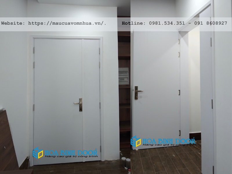 Cửa gỗ MDF tại Gò Vấp - Cửa gỗ công nghiệp chất lượng