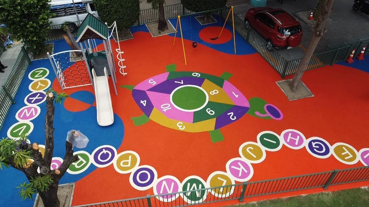 Chuyên thi công sàn cao su EPDM, thảm sàn cao su tại Việt Nam