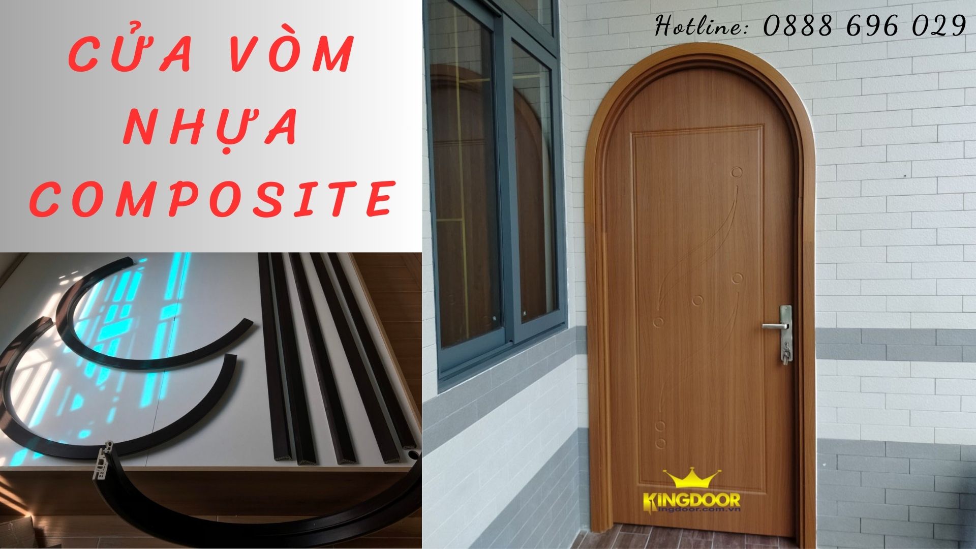 Báo giá cửa Vòm nhựa Composite tại Vũng tàu