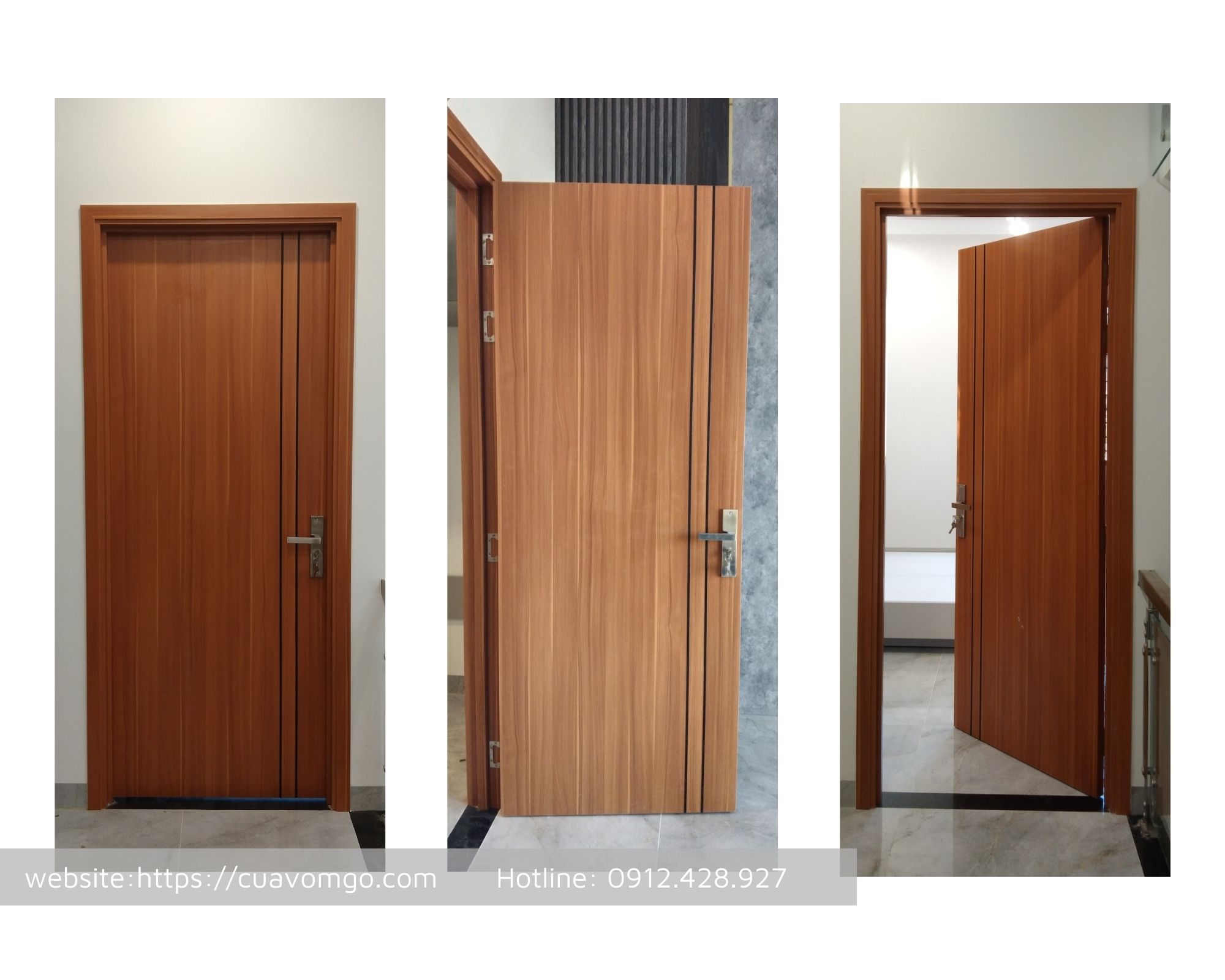 Cửa gỗ MDF tại Nhà Bè  Cửa gỗ công nghiệp Melamine