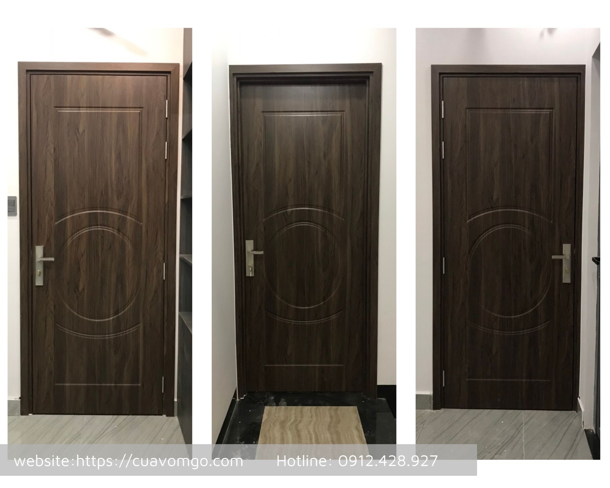 Cửa nhựa Composite tại Nhà Bè  Cửa nhựa giả gỗ giá rẻ