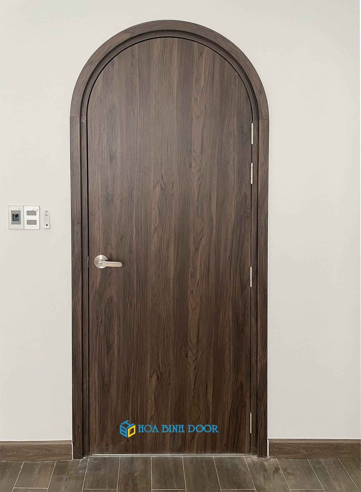Cửa vòm nhựa composite tại Tân Phú- Mẫu cửa hiện đại