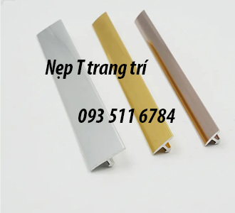 Nẹp nhôm T Nẹp kết thúc Thanh T Inox màu Việt Nam