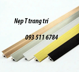 Nẹp nhôm T Nẹp kết thúc Thanh T Inox màu Việt Nam