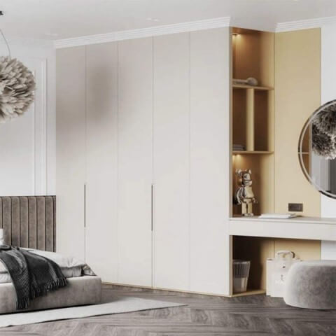 Mẫu tủ áo mdf đẹp hiện đại chất lượng cao