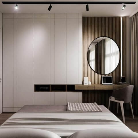 Mẫu tủ áo mdf đẹp hiện đại chất lượng cao