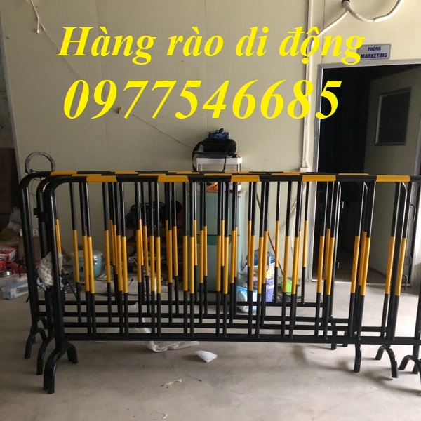 Hàng rào sắt di động - Cung cấp các mẫu hàng rào di động Đẹp - Giá rẻ
