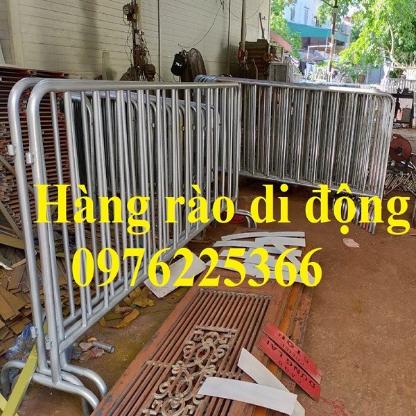 Hàng rào sắt di động - Cung cấp các mẫu hàng rào di động Đẹp - Giá rẻ