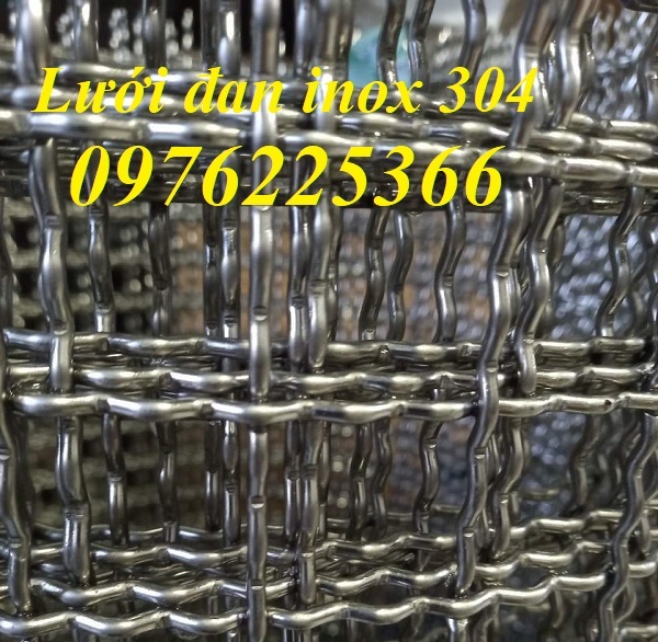 Bảng giá lưới inox đan 304 mới nhất hôm nay