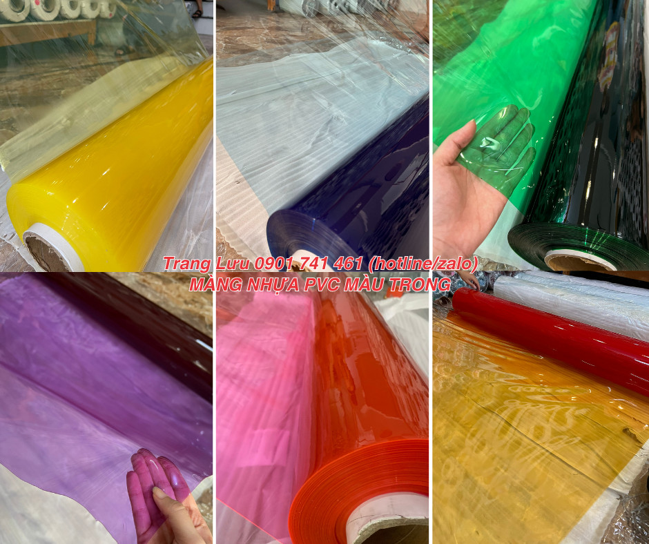 Màn nhựa PVC trong suốt giá rẻ tại xưởng
