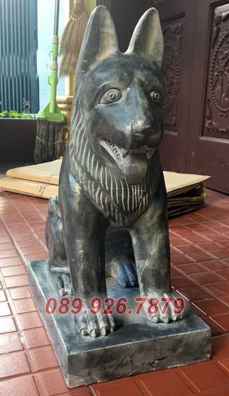 Mẫu chó đá lăng mộ đẹp bán Hồ Chí Minh - Mẫu chó đá canh cổng đẹp