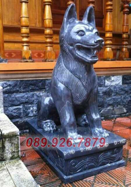Mẫu chó đá lăng mộ đẹp bán Hồ Chí Minh - Mẫu chó đá canh cổng đẹp
