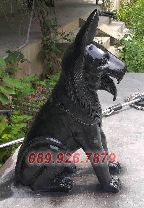 Mẫu chó đá đặt trước chùa miếu bán Bình Dương - Mẫu chó đá phong thủy