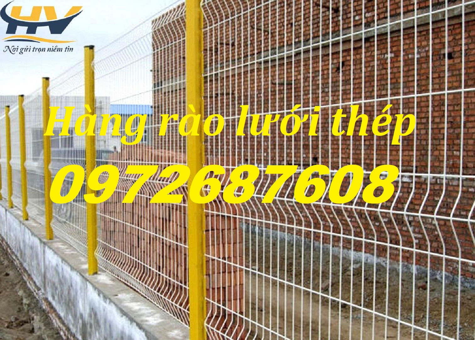 Hàng rào lưới thép, lưới thép hàng rào, hàng rào mạ kẽm tại Bình Dương