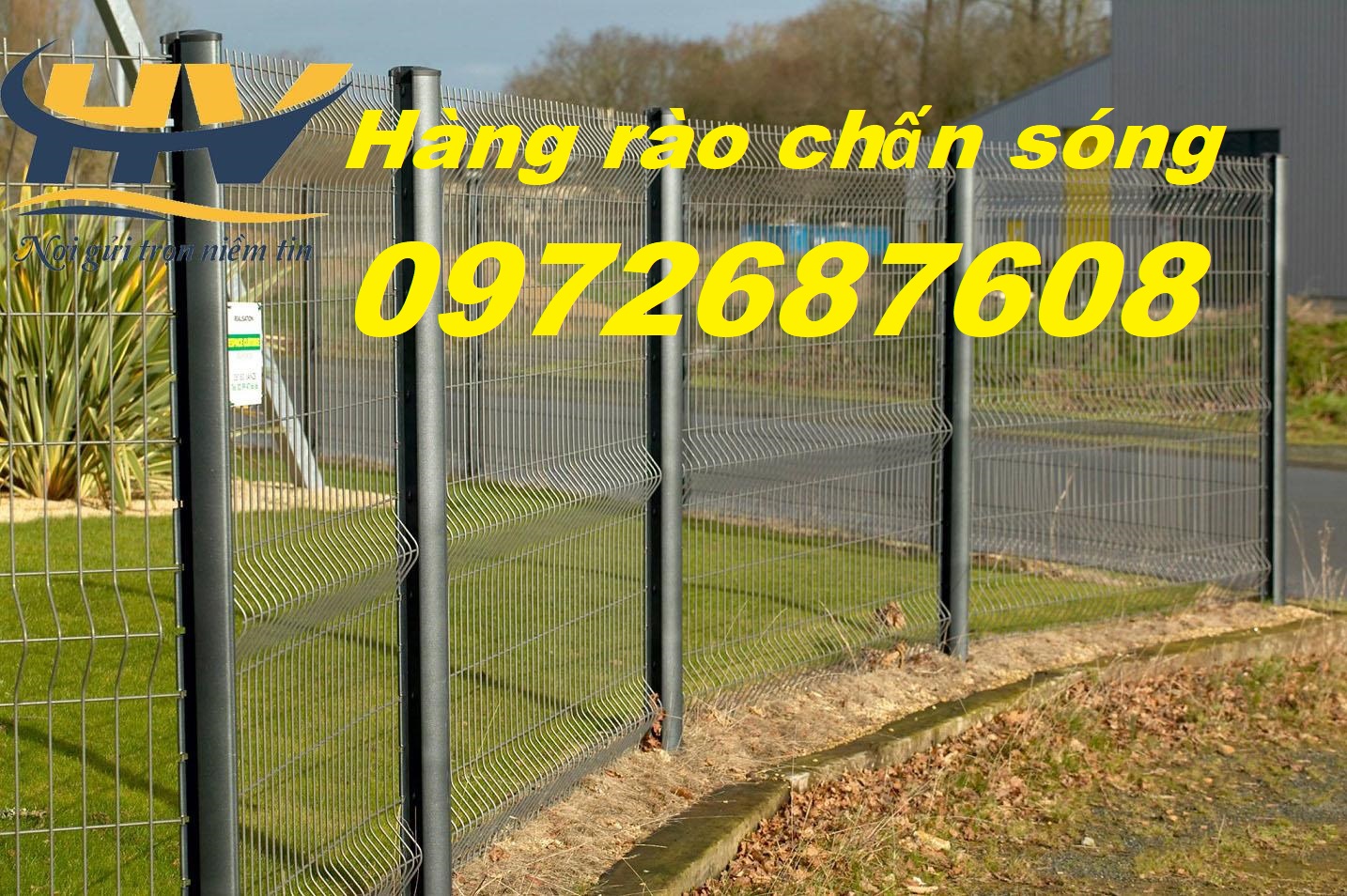 Hàng rào lưới thép, lưới thép hàng rào, hàng rào mạ kẽm tại Bình Dương