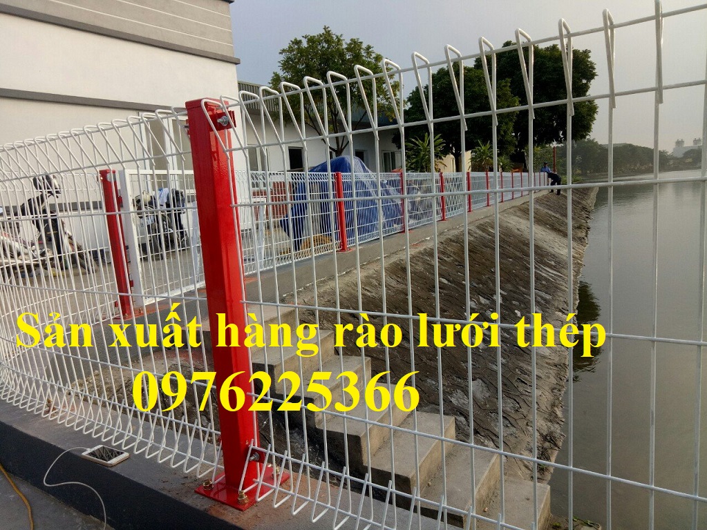 Hàng rào bẻ tam giác hai đầu - Hàng rào lưới thép