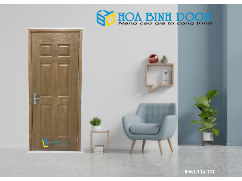 Giá cửa gỗ tại Tân Bình - Cửa gỗ công nghiệp