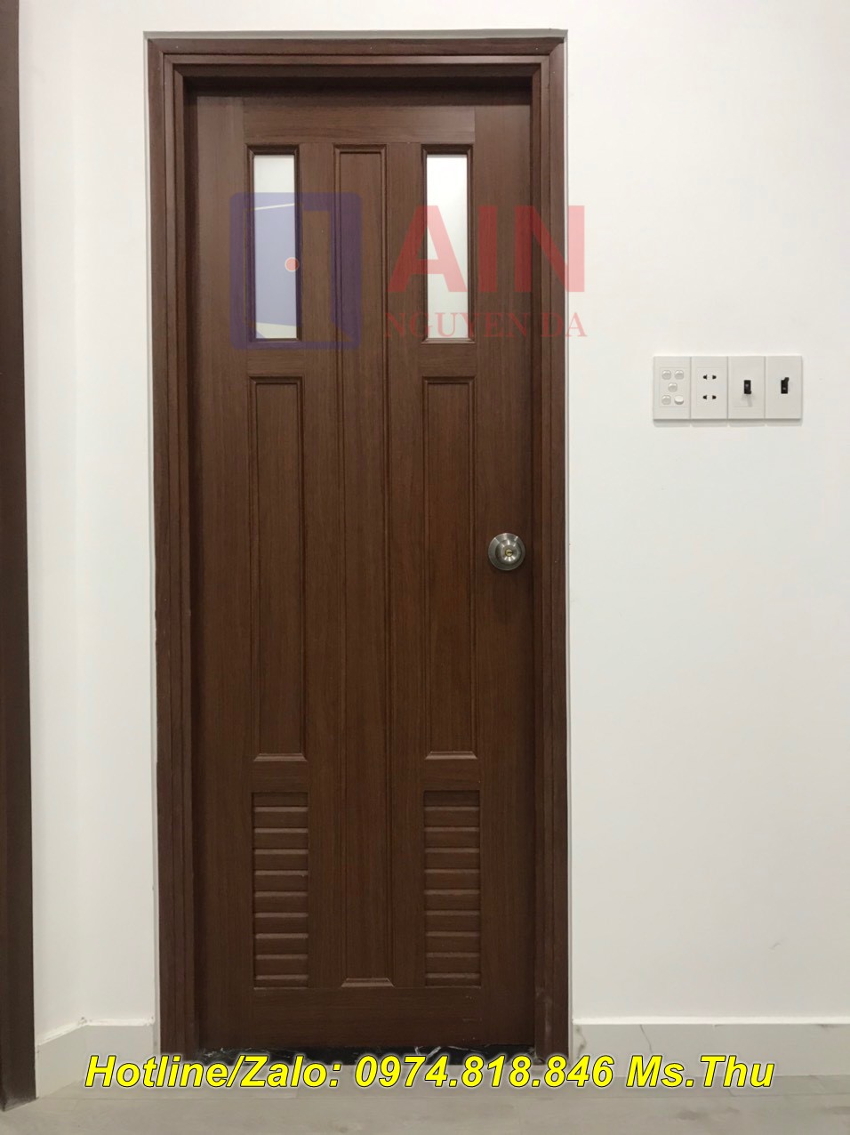 Cửa nhựa Composite có cấu tạo, ưu điểm gì?