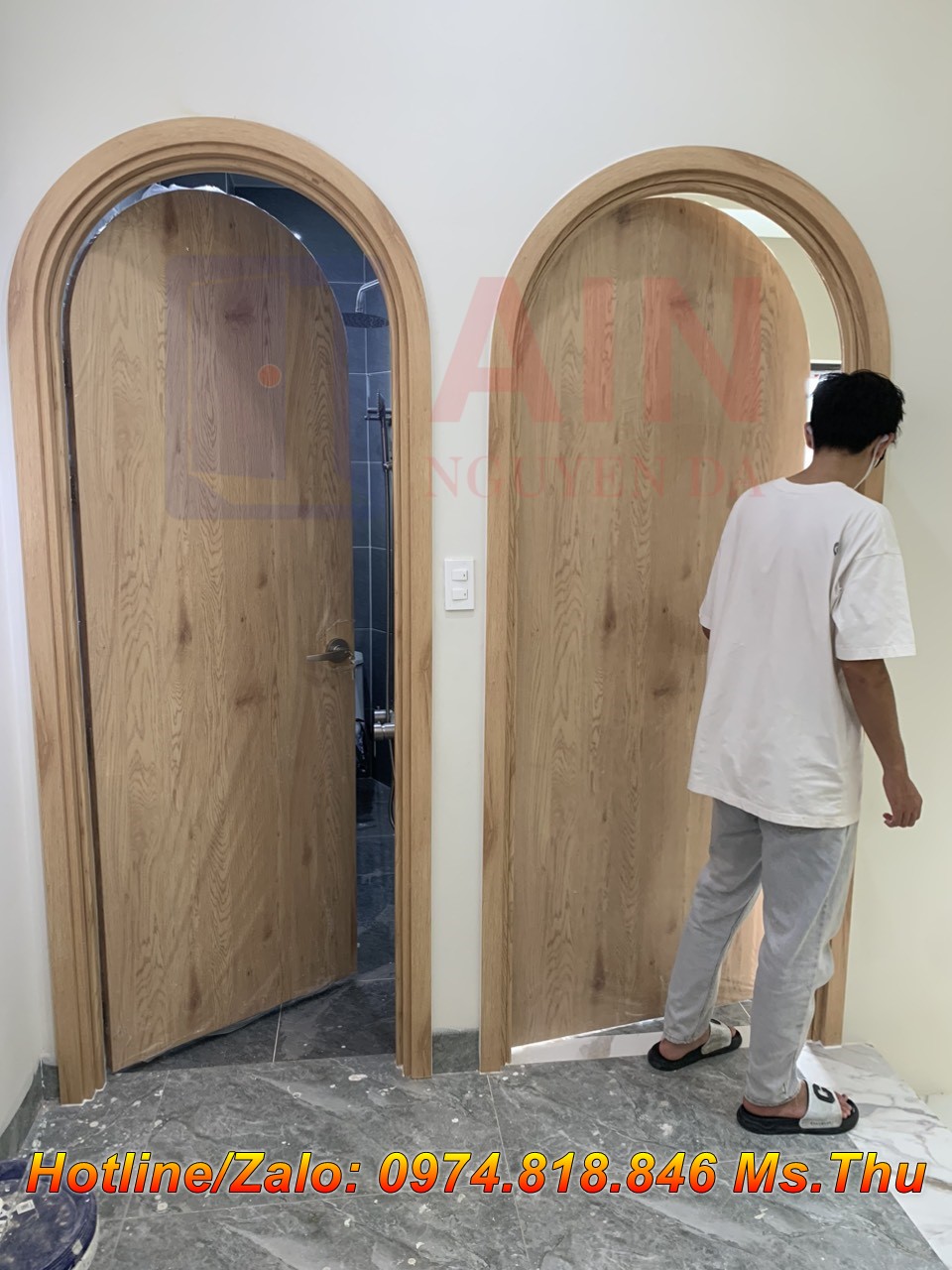 Giá Cửa Nhựa Vòm Composite - Mẫu cửa nhựa Vòm đẹp