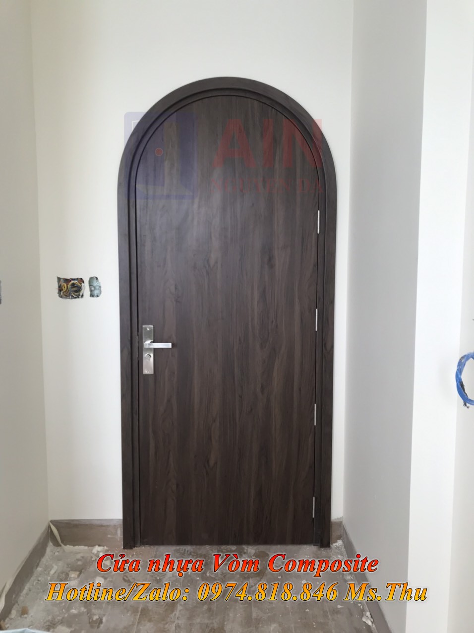 Giá Cửa Nhựa Vòm Composite - Mẫu cửa nhựa Vòm đẹp