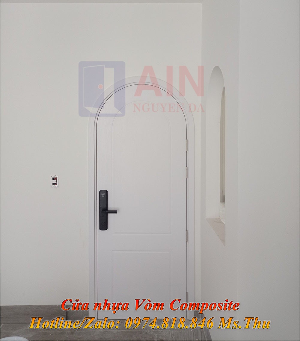 Giá Cửa Nhựa Vòm Composite - Mẫu cửa nhựa Vòm đẹp