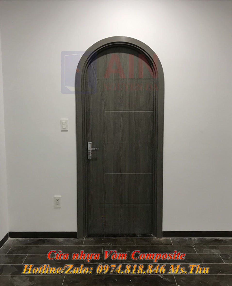 Giá Cửa Nhựa Vòm Composite - Mẫu cửa nhựa Vòm đẹp