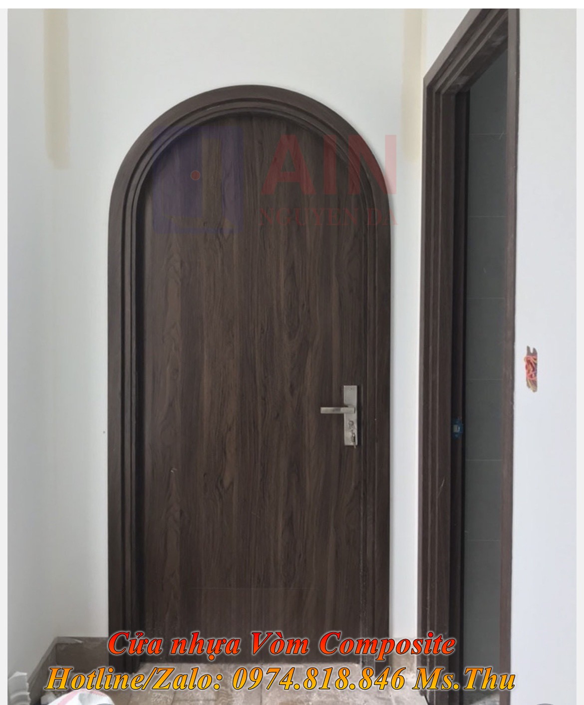 Giá Cửa Nhựa Vòm Composite - Mẫu cửa nhựa Vòm đẹp