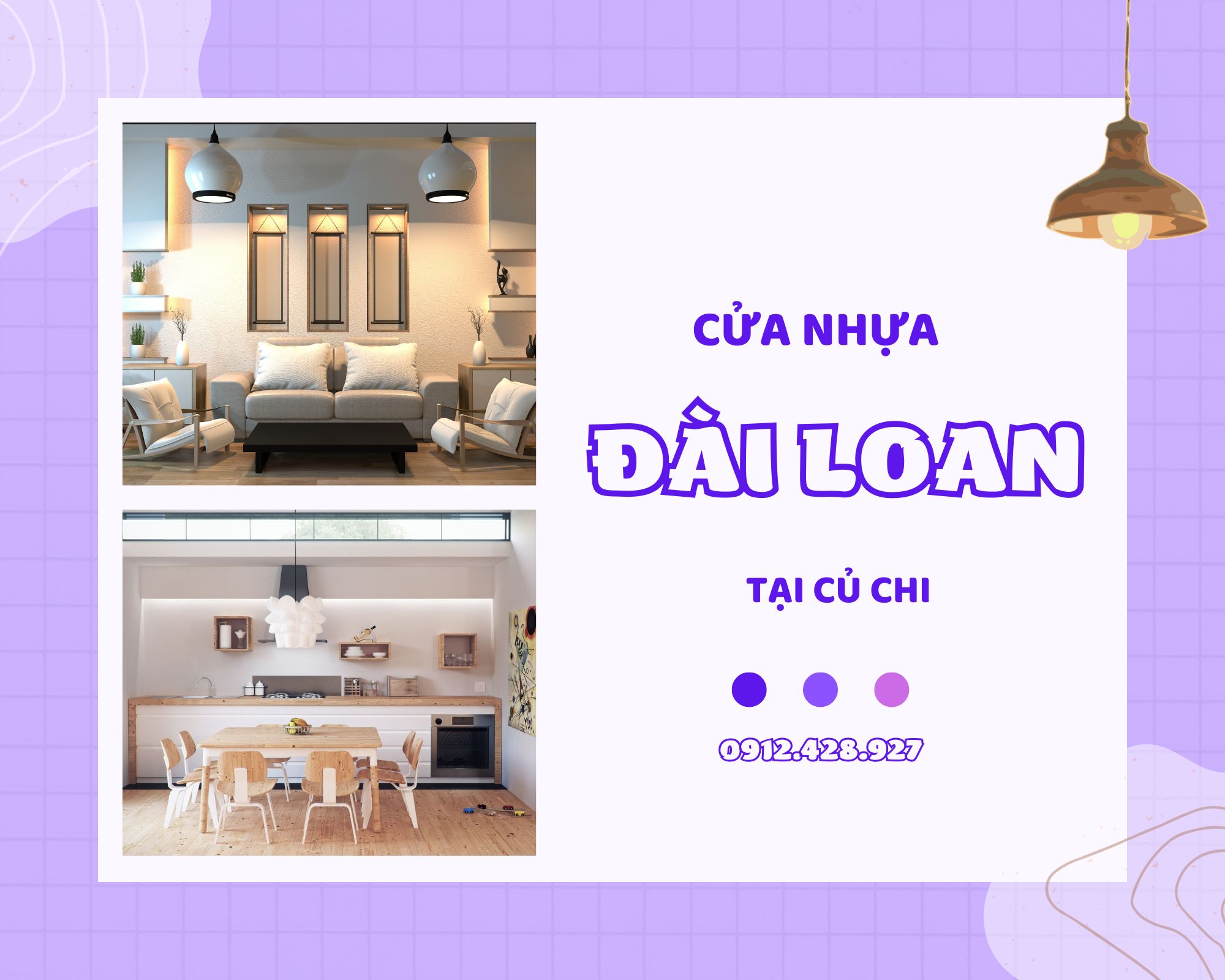 Cửa nhựa Đài Loan tại Củ Chi  Cửa nhựa giả gỗ giá rẻ
