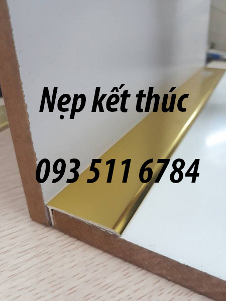 Nẹp trang trí nhôm kết thúc sàn Nẹp sàn cao thấp nối sàn
