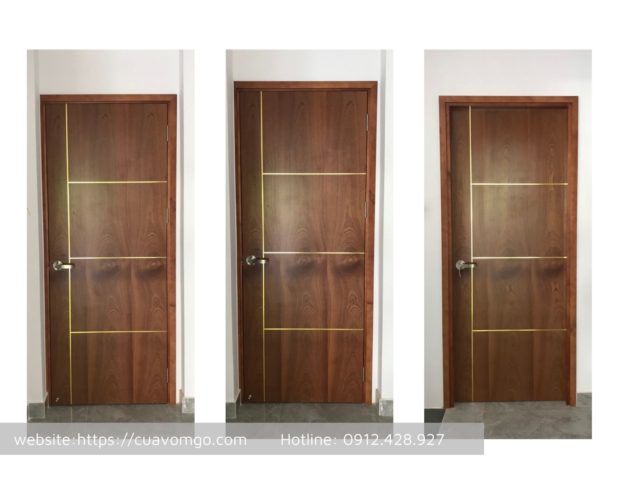 Cửa gỗ MDF tại Củ Chi  Cửa gỗ công nghiệp ván An Cường