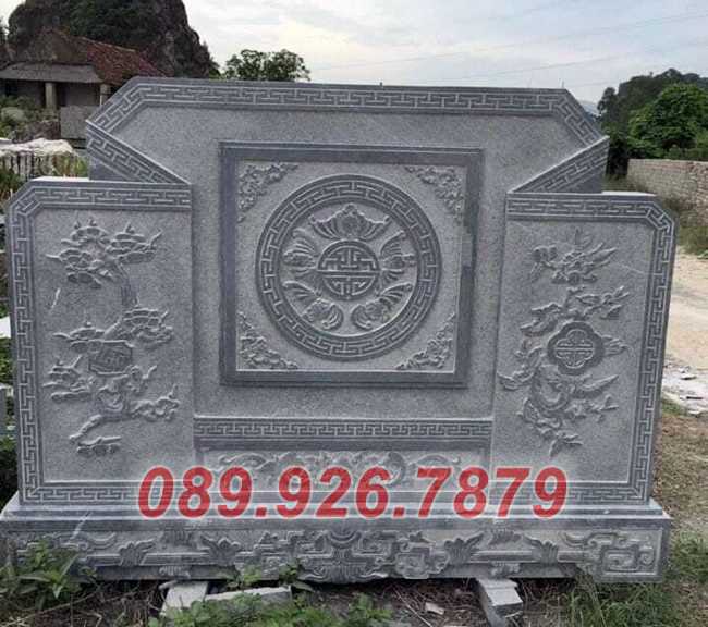 Cuốn thư đá - Mẫu cuốn thư bằng đá chạm hoa văn đẹp bán Bình Thuận