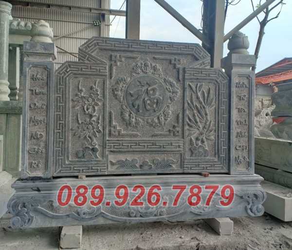 Bình phong đá - Những mẫu bình phong bằng đá đơn giản bán Ninh Thuận