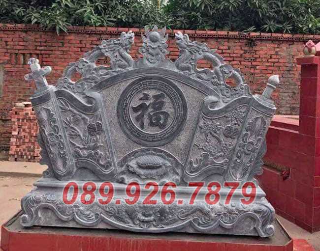 Bình phong đá - Những mẫu bình phong bằng đá đơn giản bán Ninh Thuận