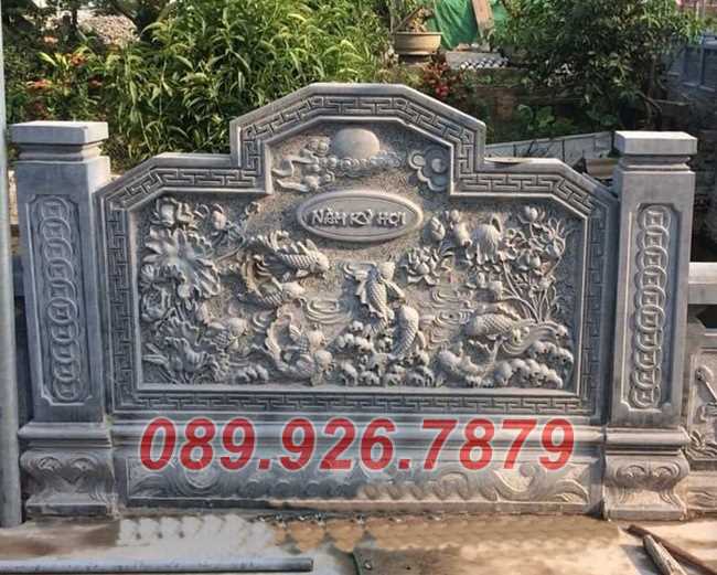 Bình phong đá - Những mẫu bình phong bằng đá đơn giản bán Ninh Thuận