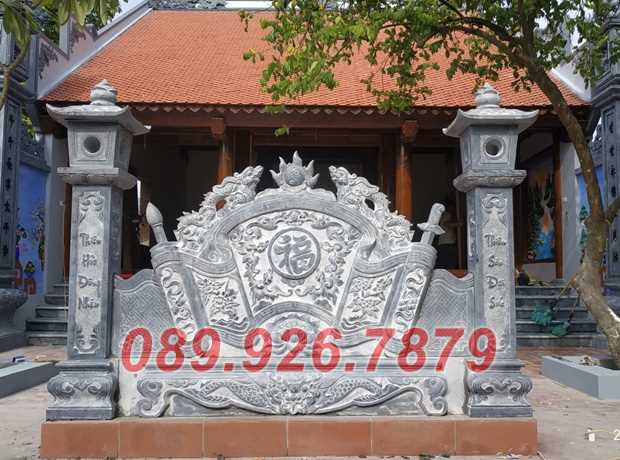 Bình phong đá - Mẫu bình phong đá khối cao cấp bán Khánh Hòa