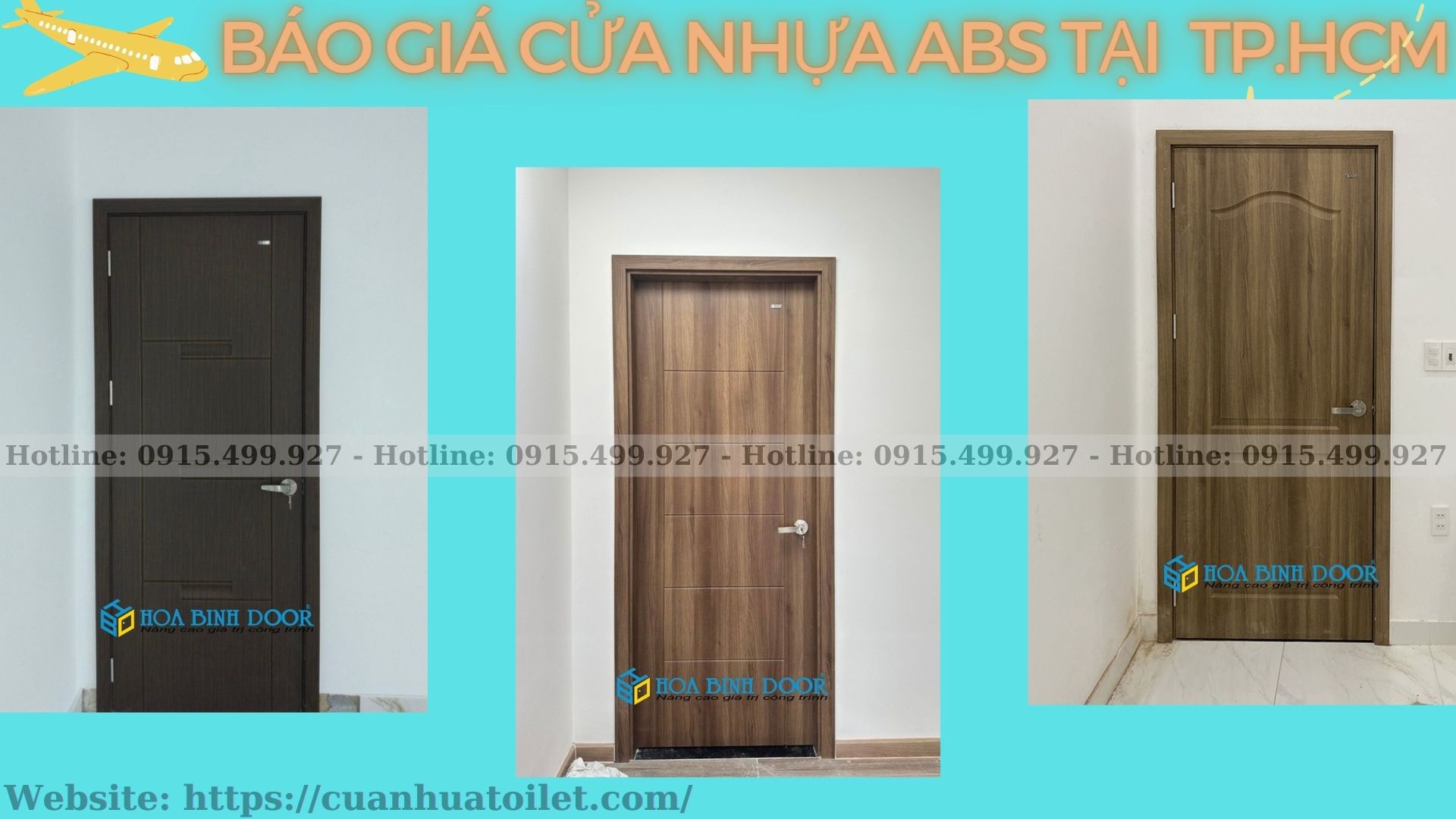 Báo giá cửa nhựa ABS tại TP,HCM - cửa nhựa Hàn Quốc