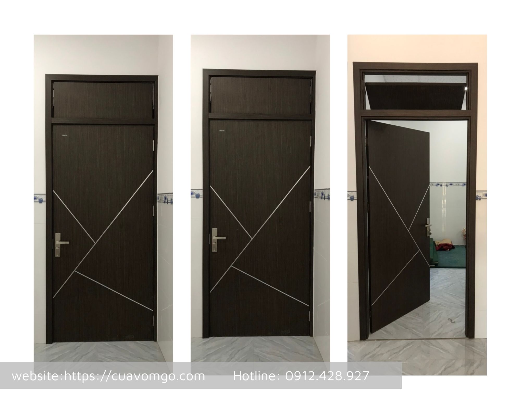 Cửa nhựa ABS tại Hóc Môn  Cửa nhựa giả gỗ Hàn Quốc KOS