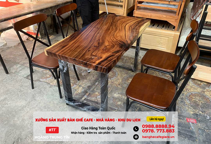 Bàn ghế sắt các loại cực kì chất lượng của Nội Thất Hoàng Trung Tín