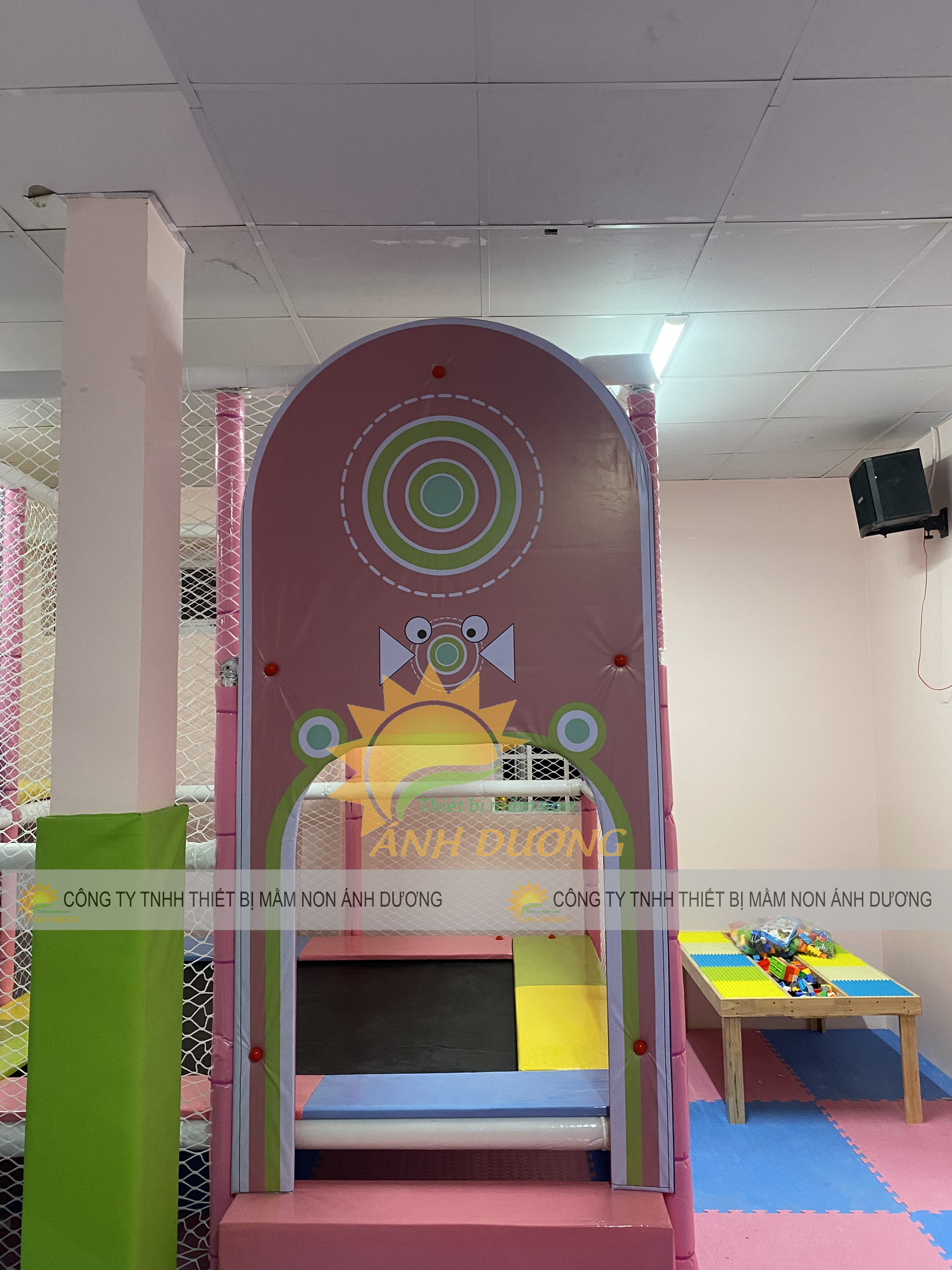 Thi công thiết kế khu vui chơi liên hoàn cho trẻ em trọn gói