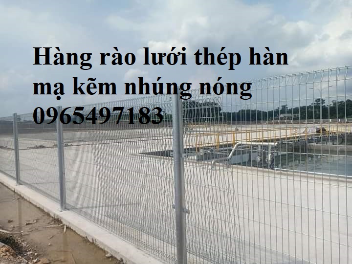 Hàng rào lưới thép hàn mạ kẽm, lưới thép hàng rào mạ kẽm