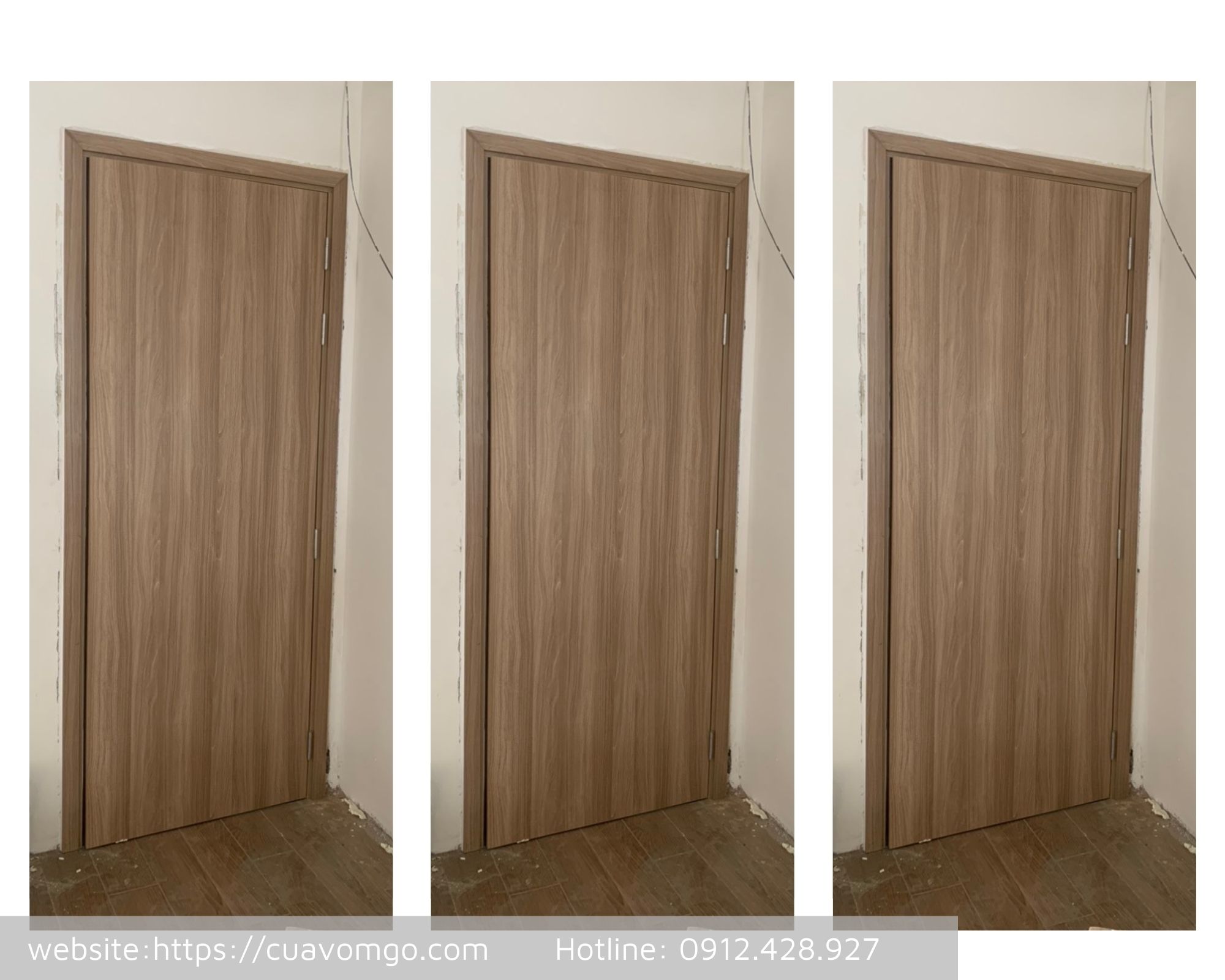 Cửa gỗ MDF tại Hóc Môn  Cửa gỗ công nghiệp cao cấp